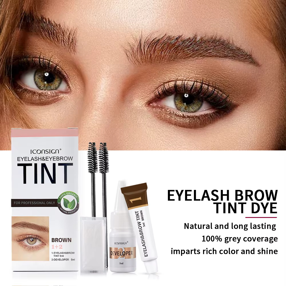 ICONSIGN – Kit de teinture pour cils et sourcils