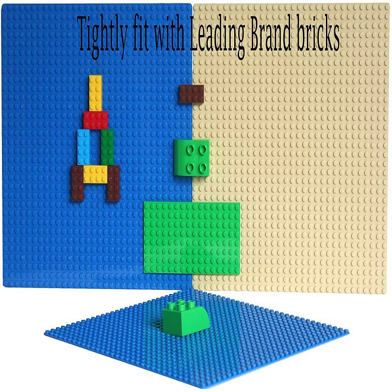 Plaque de Base 32x32 16x32 16x16 points, blocs de construction, plaque de Base en plastique, accessoires en brique classique, jouet pour enfants