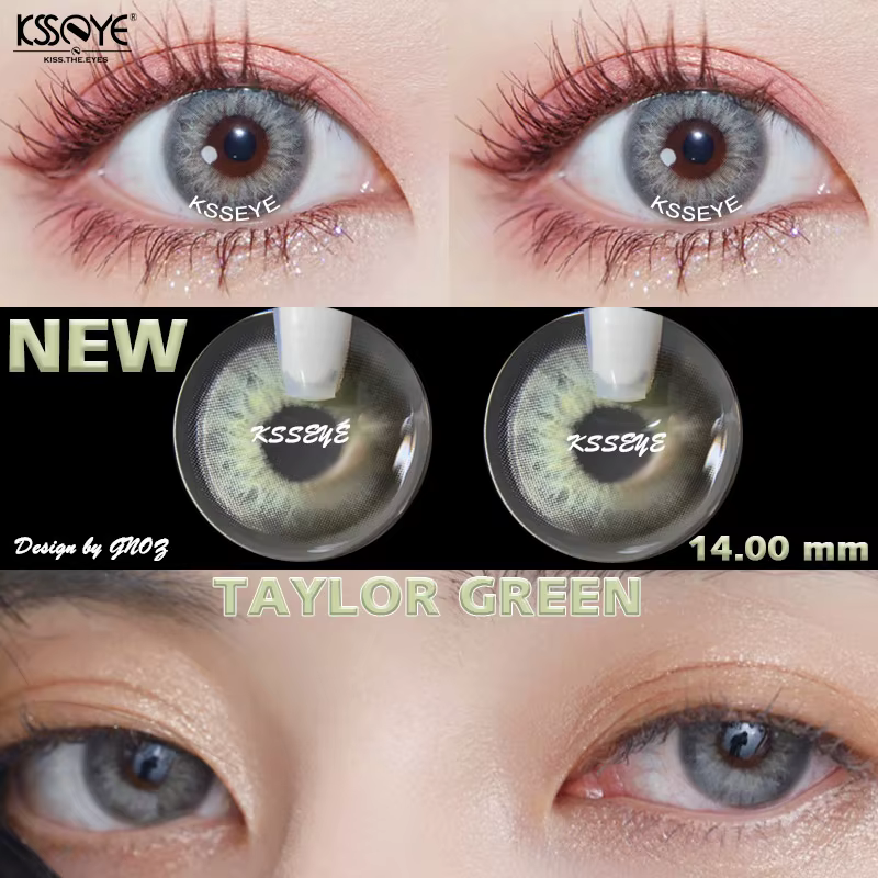 Himalaya Taylor-Lentilles de Contact Colorées Naturelles