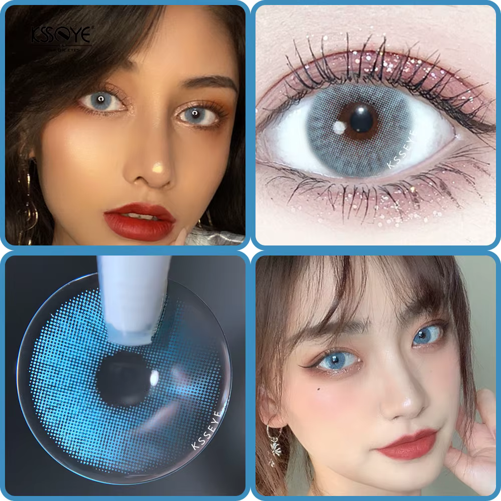 KSSEYE vision – lentilles de Contact de couleur mûre