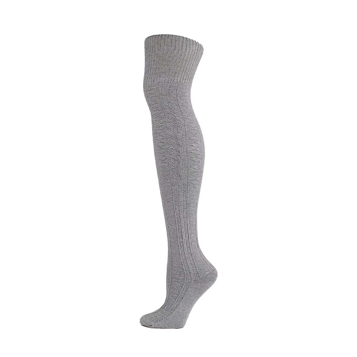 Bas longs en coton pour hommes et femmes, maintien au chaud, tissage torsadé, au-dessus du genou, document solide, chauffe-cuisses décontractés, automne, début de l'hiver