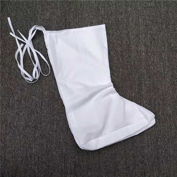 Bas longs en coton Hanfu, accessoires de costume de Kung Fu, chaussettes de prairie chinoise, film TV Play, blanc, jaune, gris