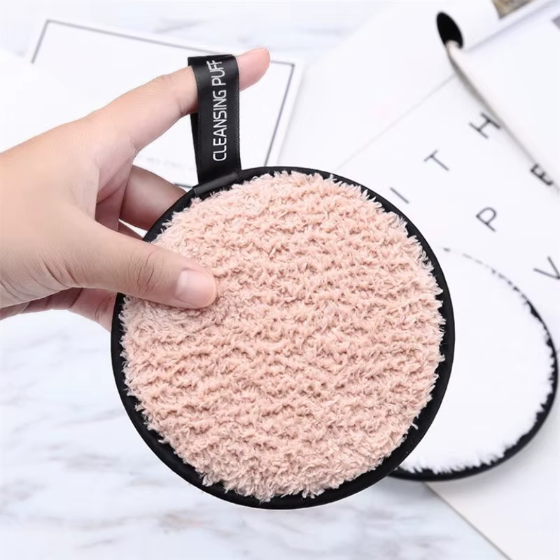Tampons démaquillants réutilisables en coton