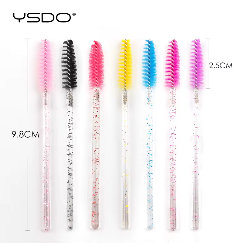 5/50 pièces brosses à cils brosse à sourcils outils d'extension de faux cils baguettes de Mascara applicateur bobines cils outil cosmétique