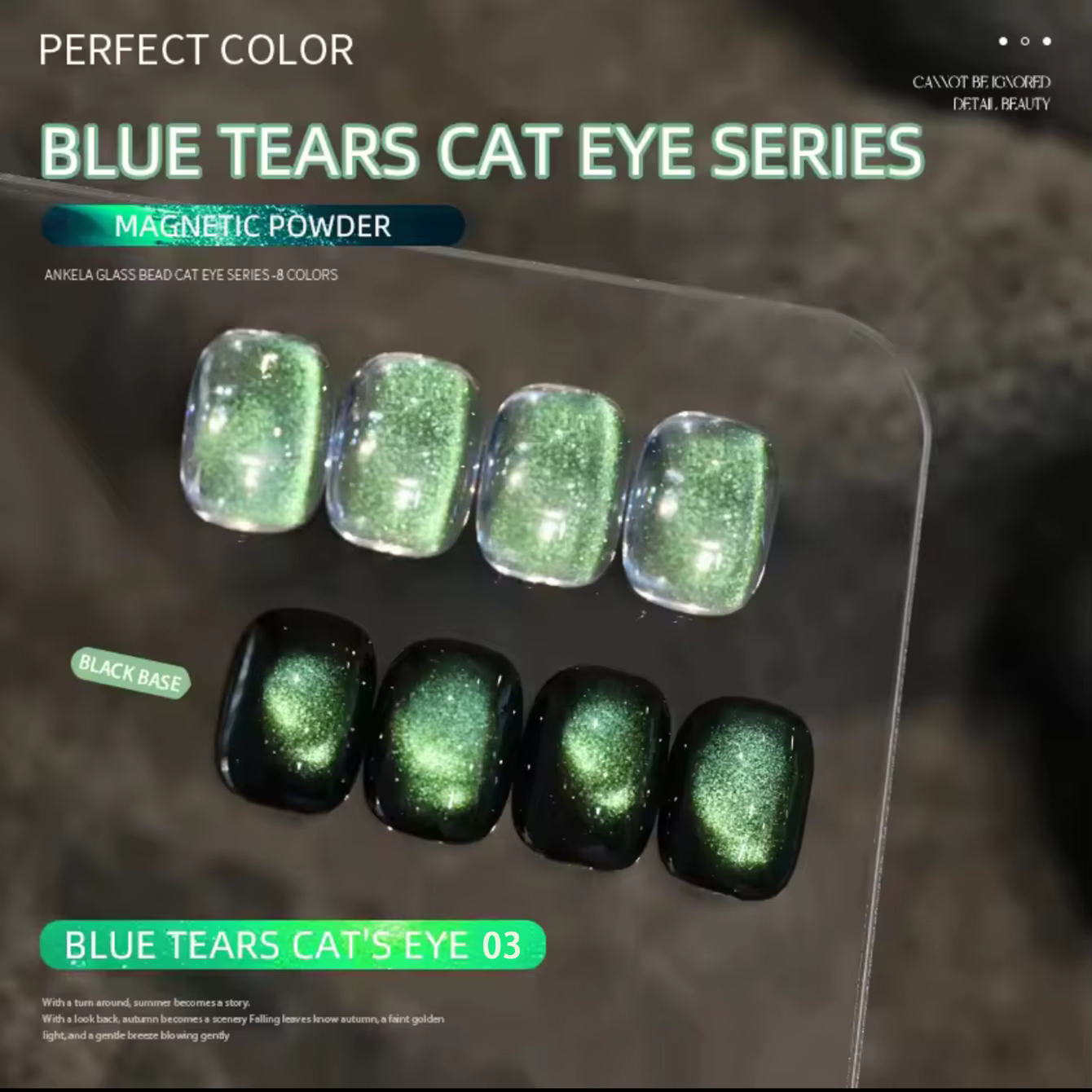 MIANEL Blue Tears Cat Eye Series 3 couleurs