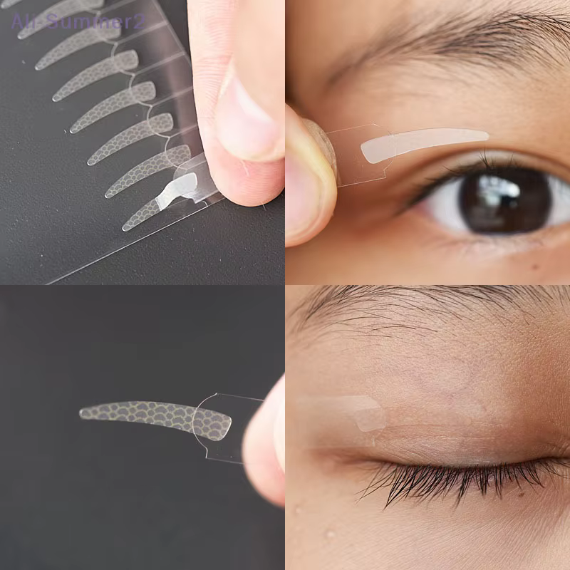 32 pièces/feuille Double bande de paupière Ultra rester beaux yeux Invisible imperméable