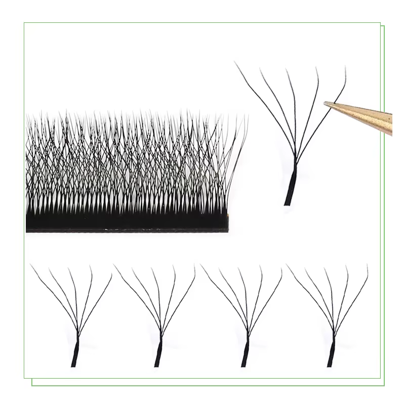Extensions de cils pré-faits en volume 5D W Easy Fan MARIA