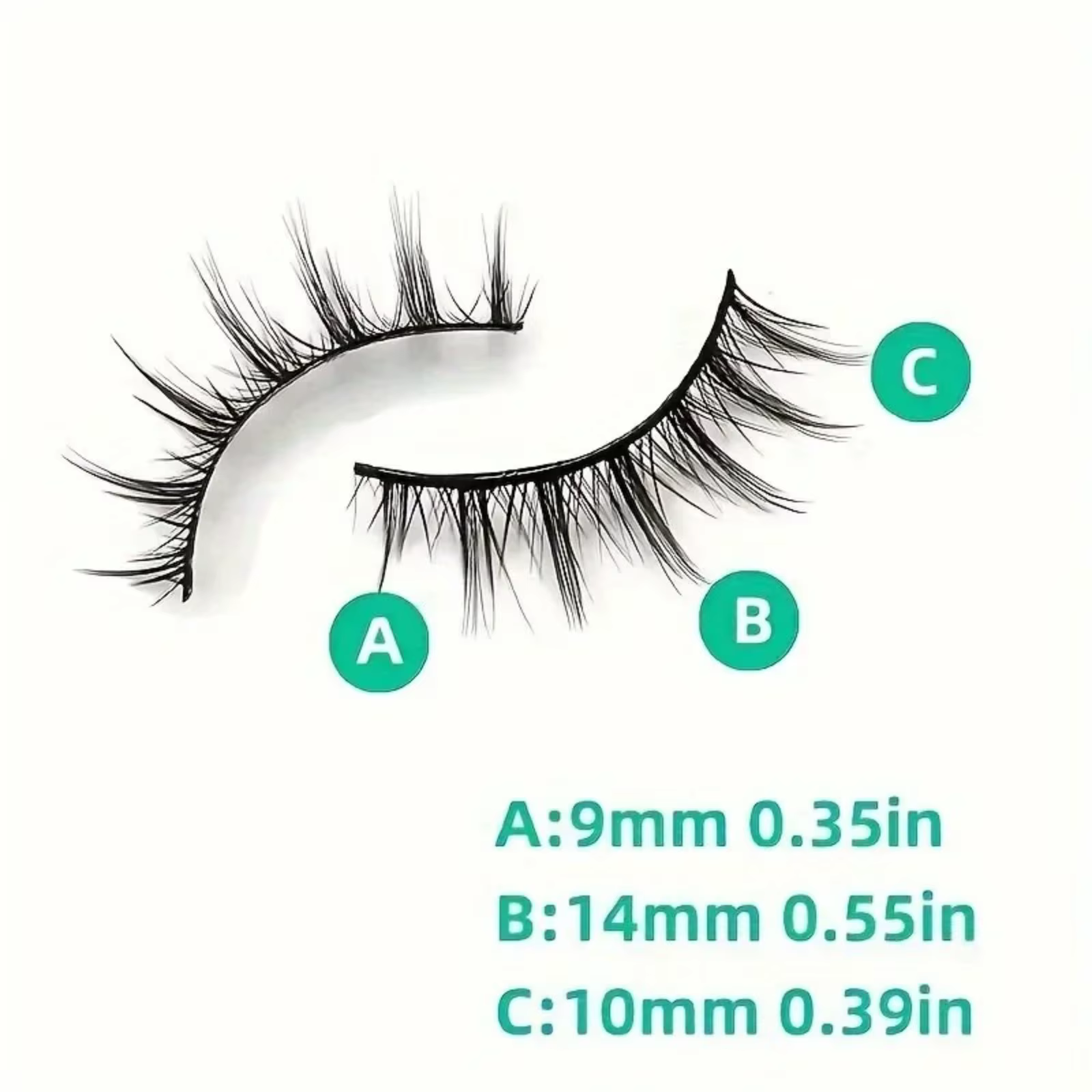 Jiefuxin faux cils Anime