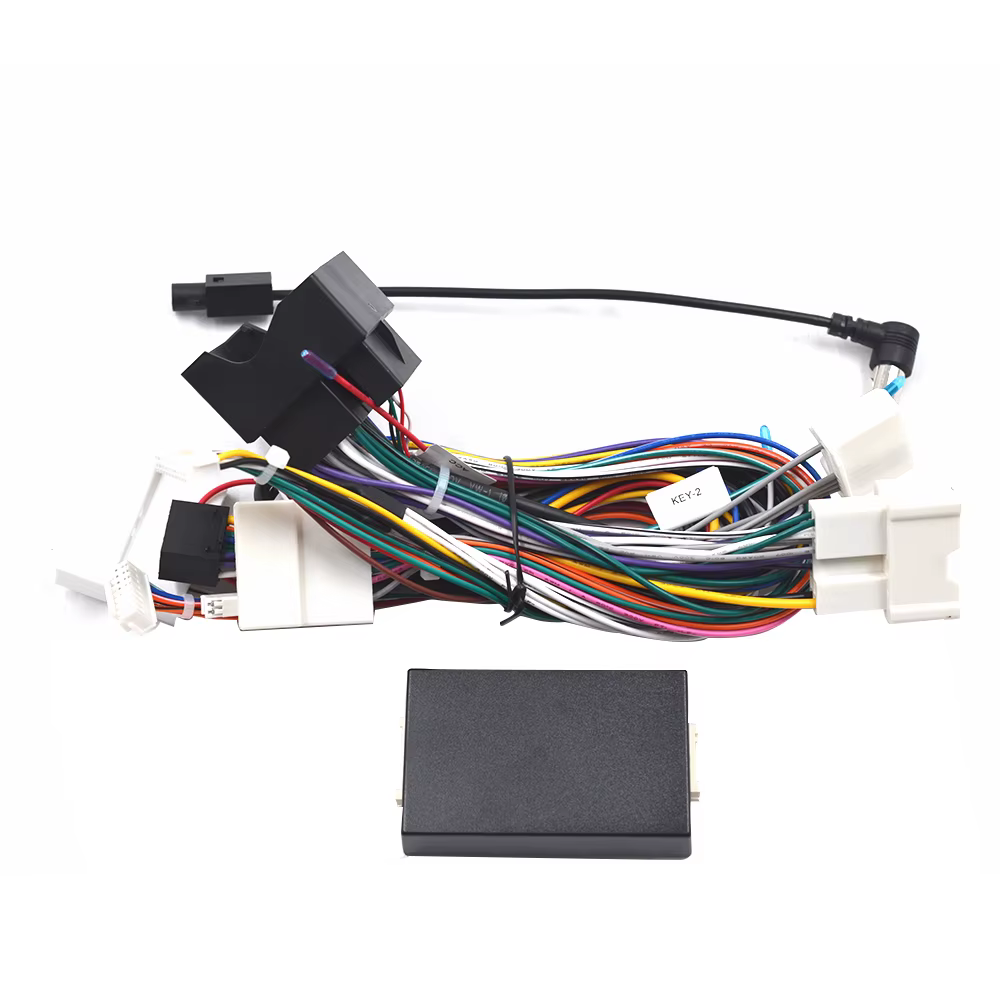 Boîtier Canbus Android pour Renault Mégane 3, Renault Trafic, faisceau 16 broches, câbles d'alimentation, alimentation autoradio, 2008-2014