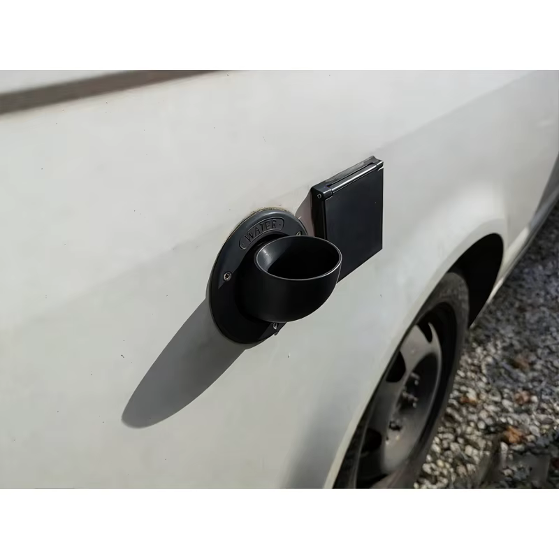 Entonnoir de remplissage d'eau pour camping-car, bouchon de remplissage d'eau standard, camping en plein air, camping-car, accessoires pratiques de remplissage de réservoir d'eau