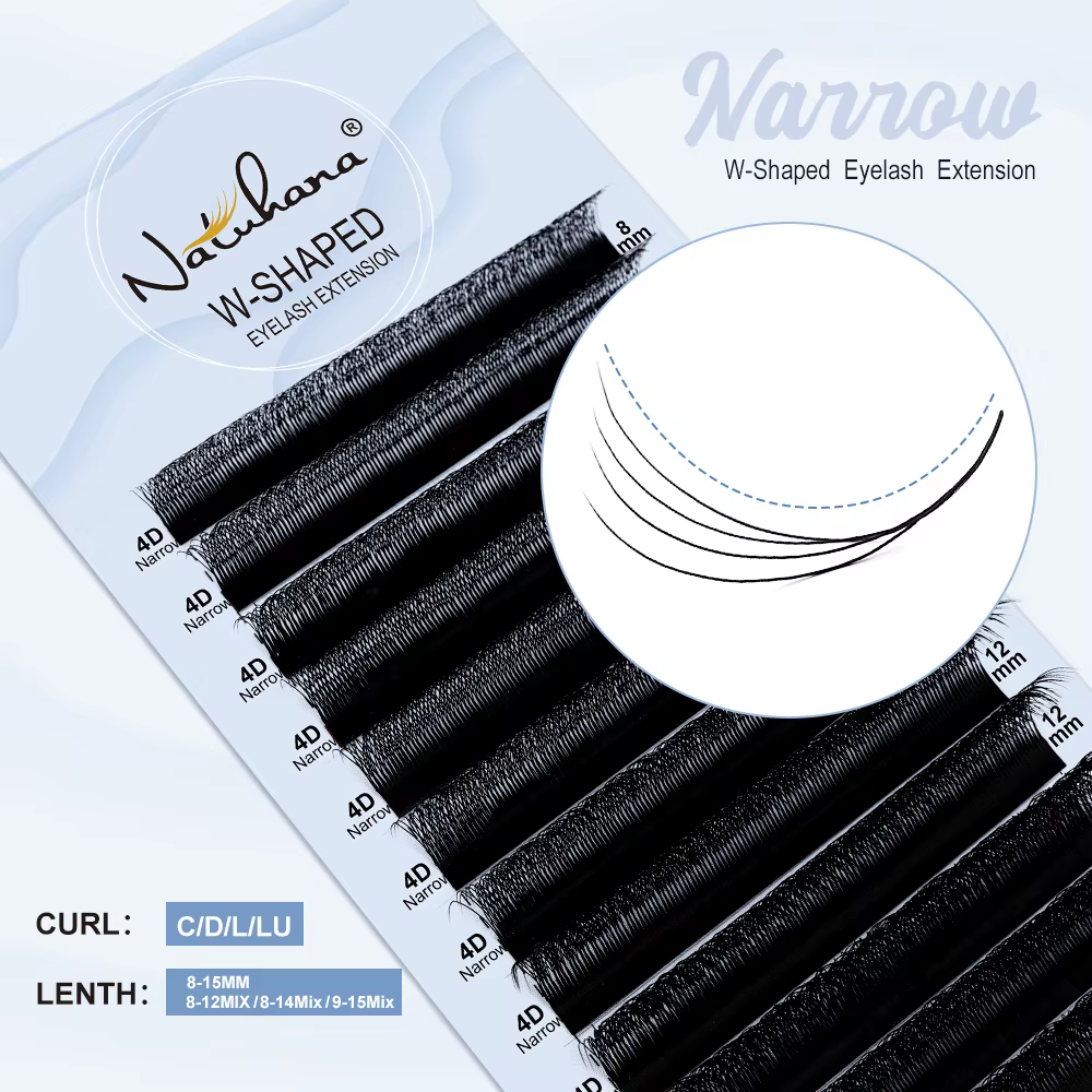 Extensions de cils NATUHANA en forme de V 3D 4D 5D Volume Fans