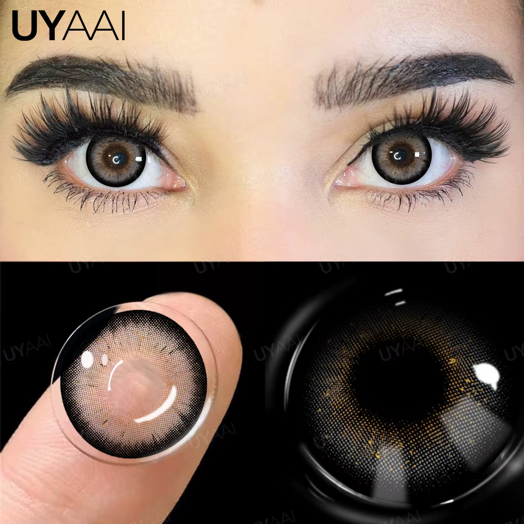UYAAI 1 paire de lentilles de Contact de couleur pour les yeux