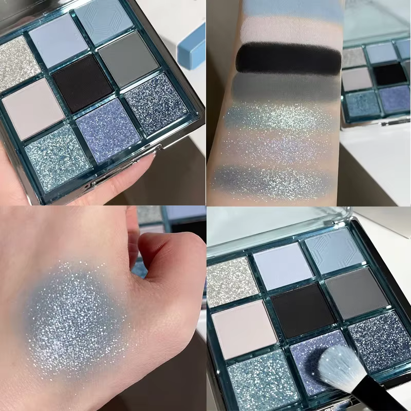 Palette de fards à paupières fumés Punk foncé
