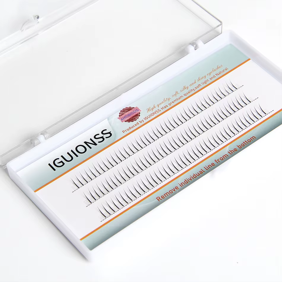 IGUIONSS Cils inférieurs en forme de A (5-6 mm) Extension de faux
