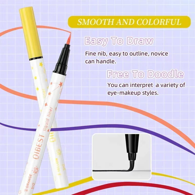 Crayon pour les yeux coloré à séchage rapide