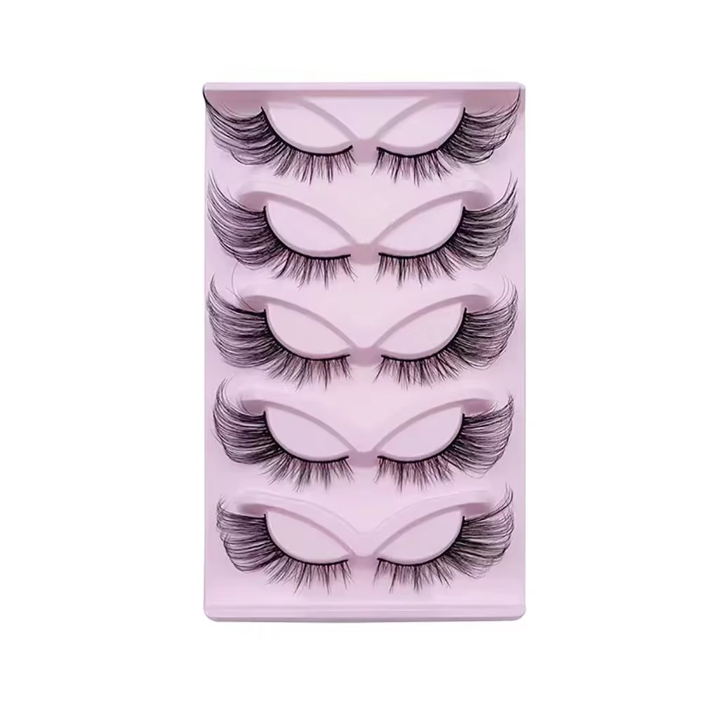 Faux cils 3D Fox Eye, aspect naturel
