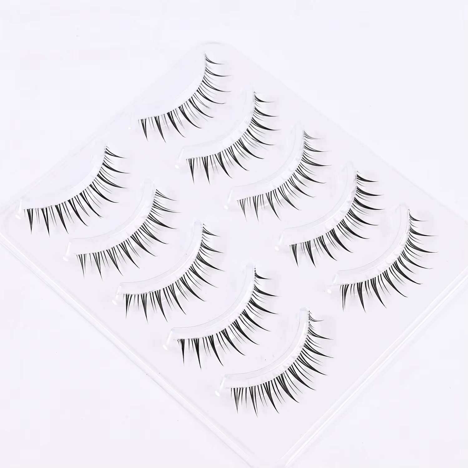 Faux cils de cosplay, 5 paires de cils effet petit diable
