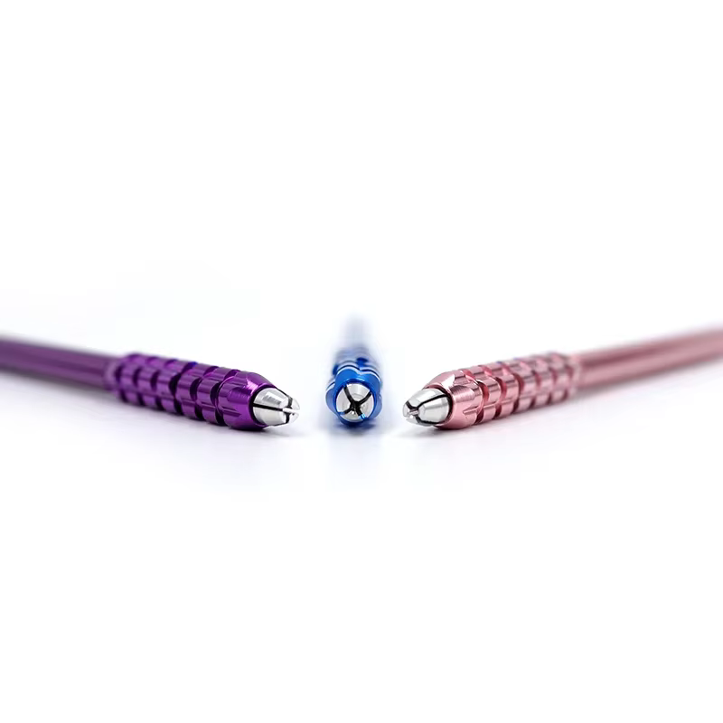 Stylo de broderie professionnel en alliage d'aluminium