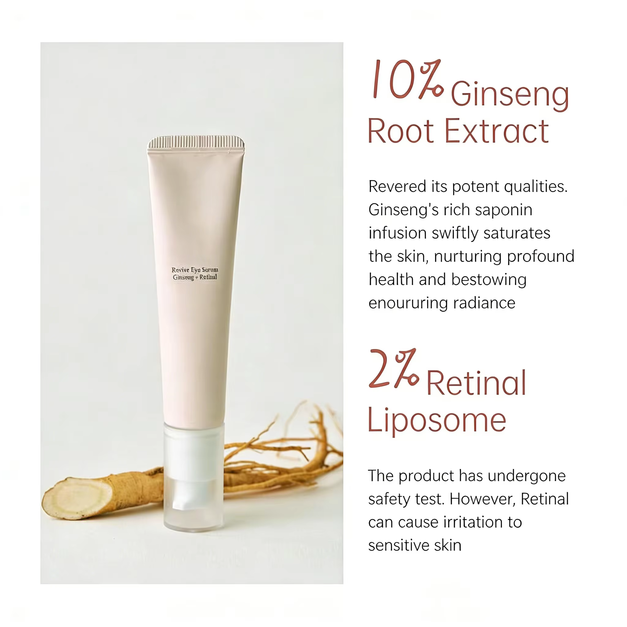 Stick de crème pour les yeux au rétinol coréen