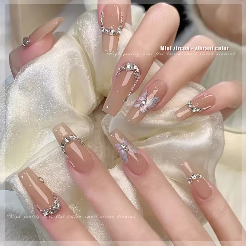 Mini Strass Astronomiques Plats Inversés, Œil de Cheval, exacttelette d'Eau, en Forme d'Amour, Décoration Nail Art, Accessoire de Manucure à Faire Soi-Même