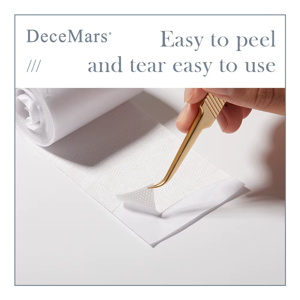 Bande de mousse médicale prédécoupée sous les coussinets oculaires pour utilisation d'extension de cils (110 pièces/paquet)