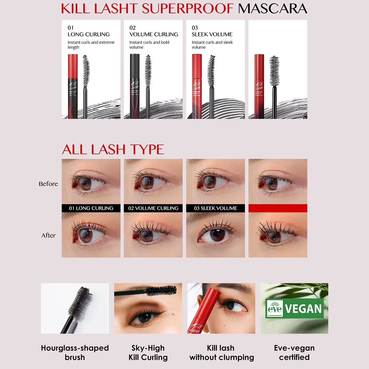 Mascara CLIO Kill Lash Superproof