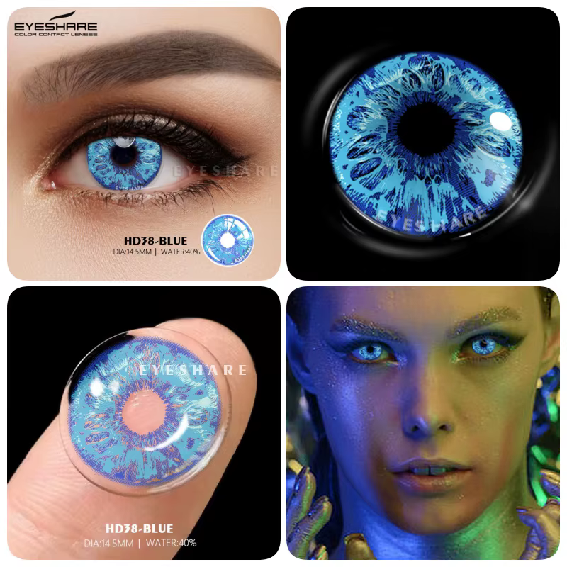 Lentilles de Contact Colorées pour les Yeux