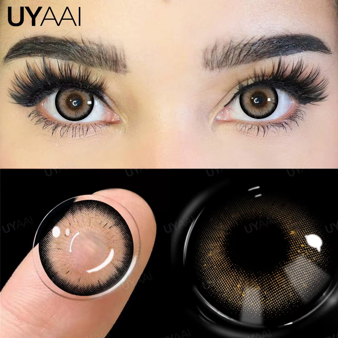 UYAAI 1 paire de lentilles de Contact de couleur pour les yeux