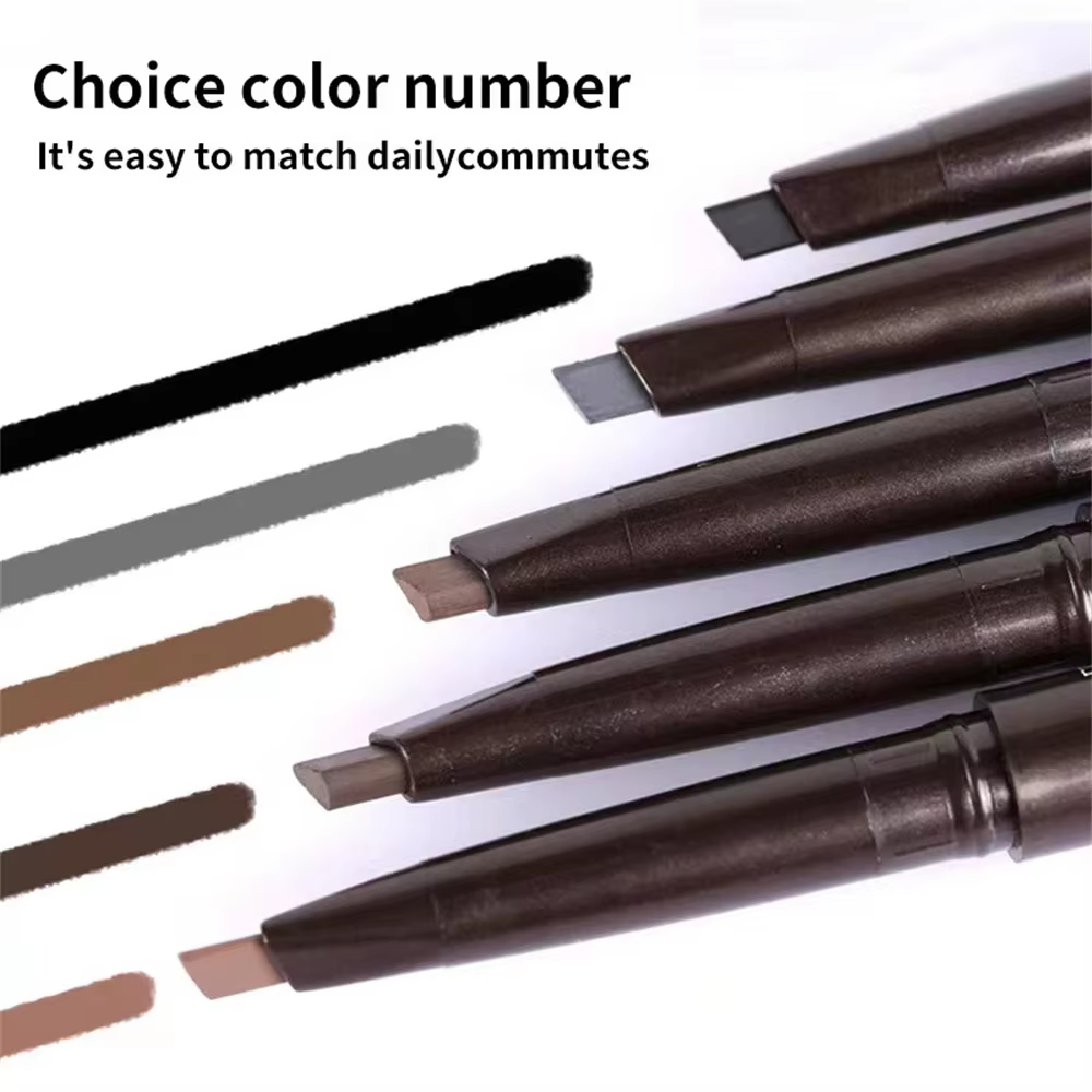 Crayon à sourcils imperméable à Double tête extrêmement fin