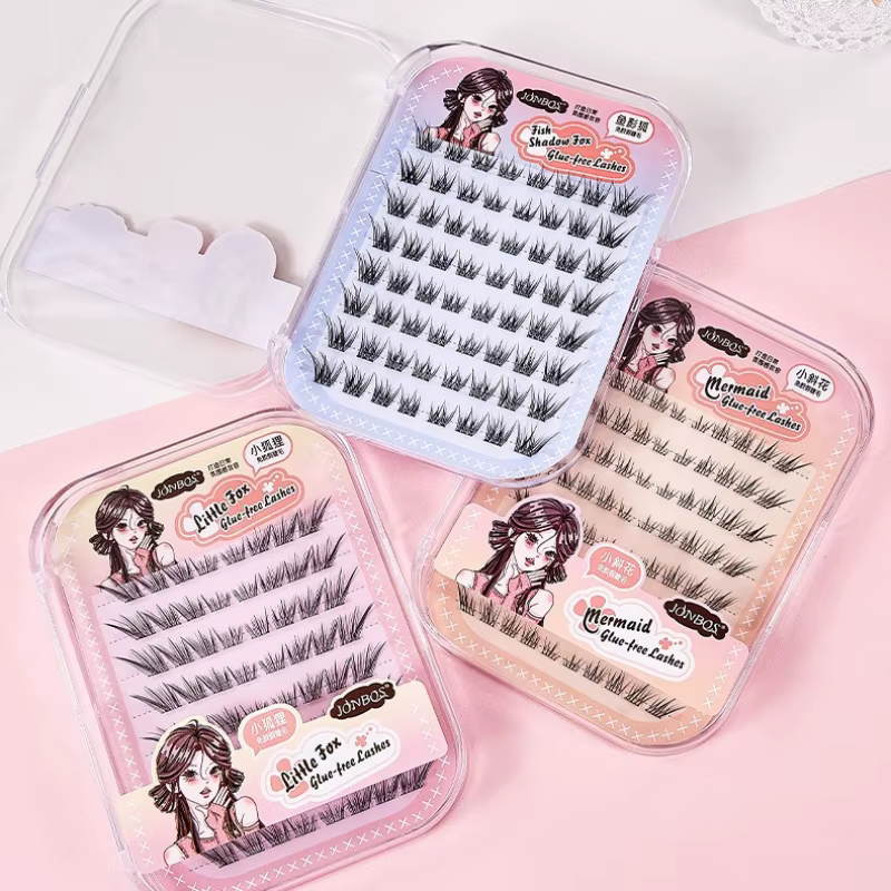 Faux cils auto-adhésifs sans colle