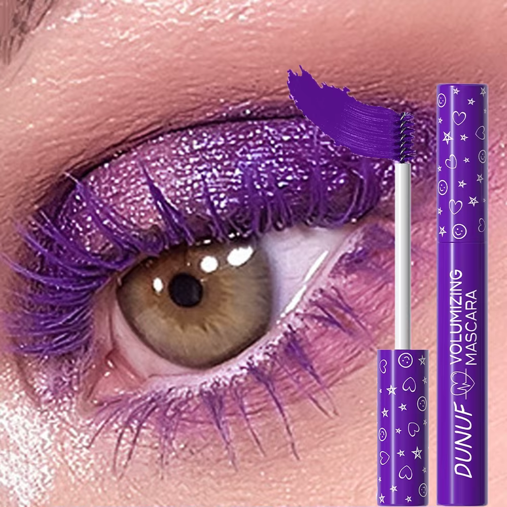 Mascara à cils coloré 5D en Fiber de soie