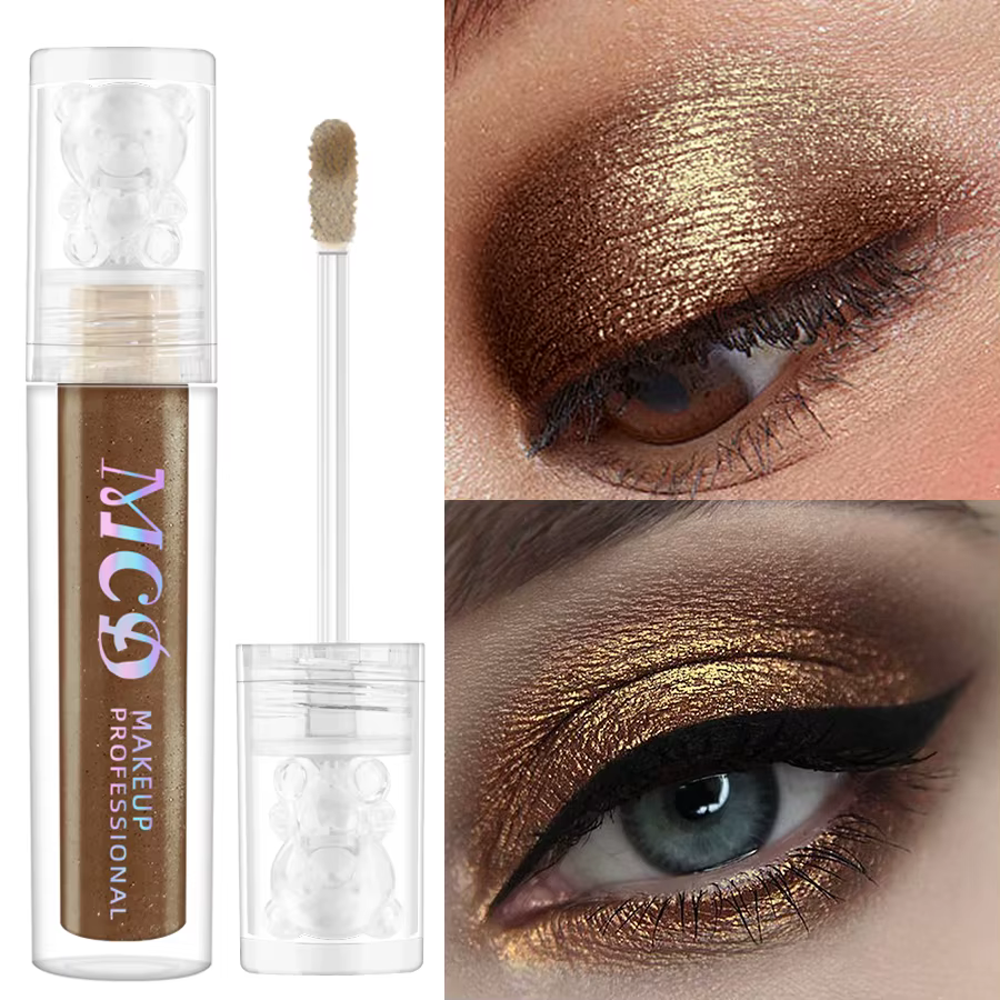 1pc nacré fard à paupières crayon bâton marron ombre