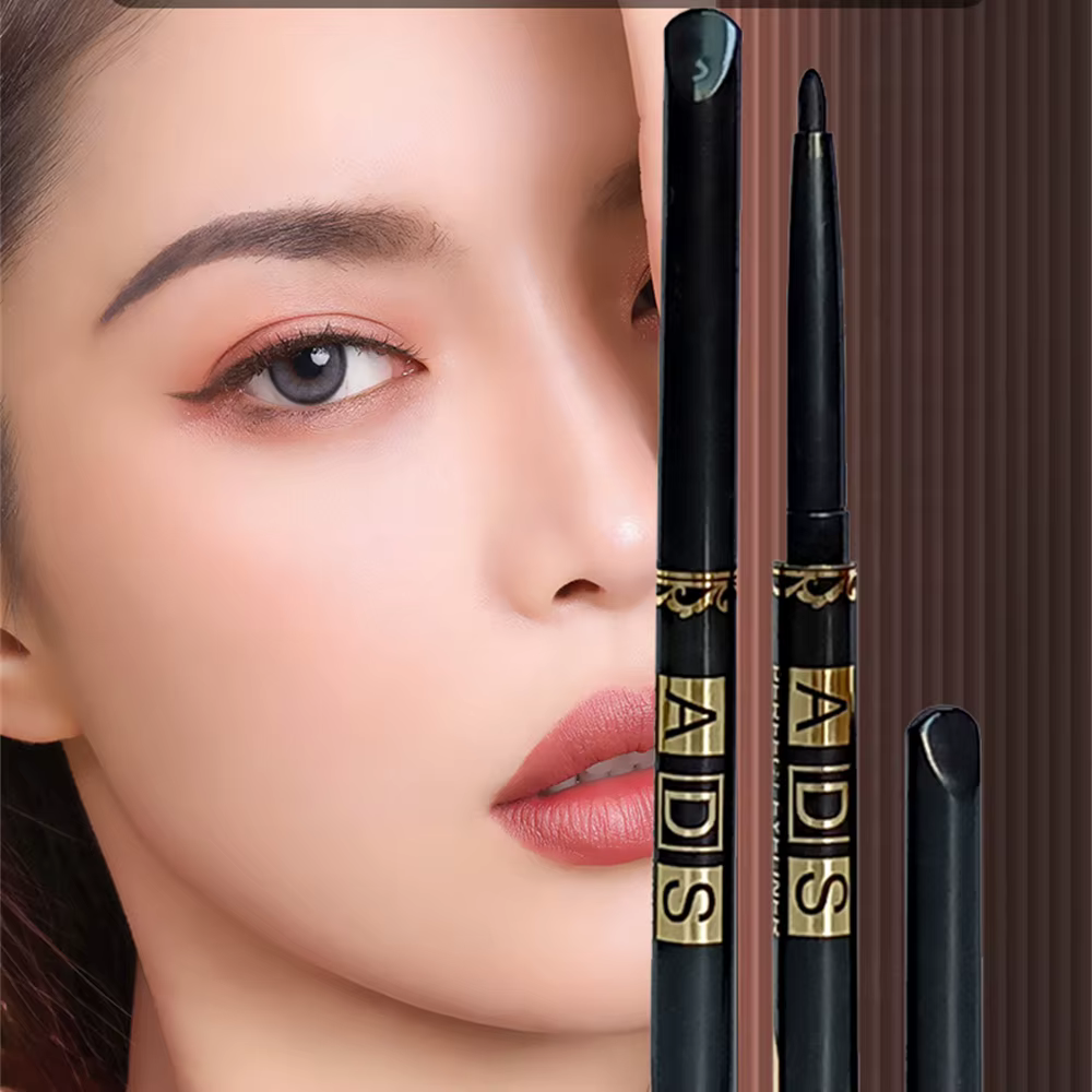 Crayons Eyeliner imperméables noirs et bruns