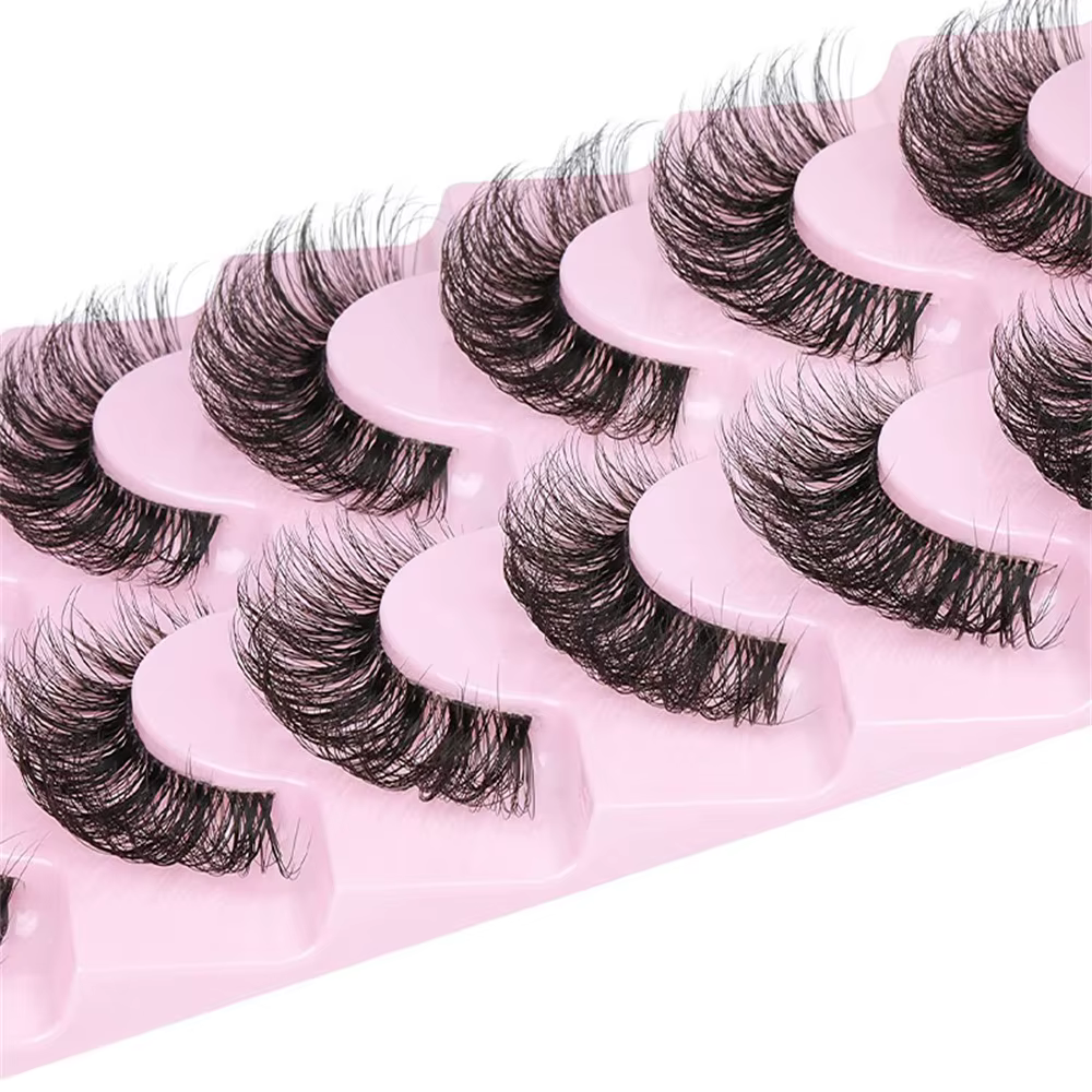 Faux-cils 6D super moelleux