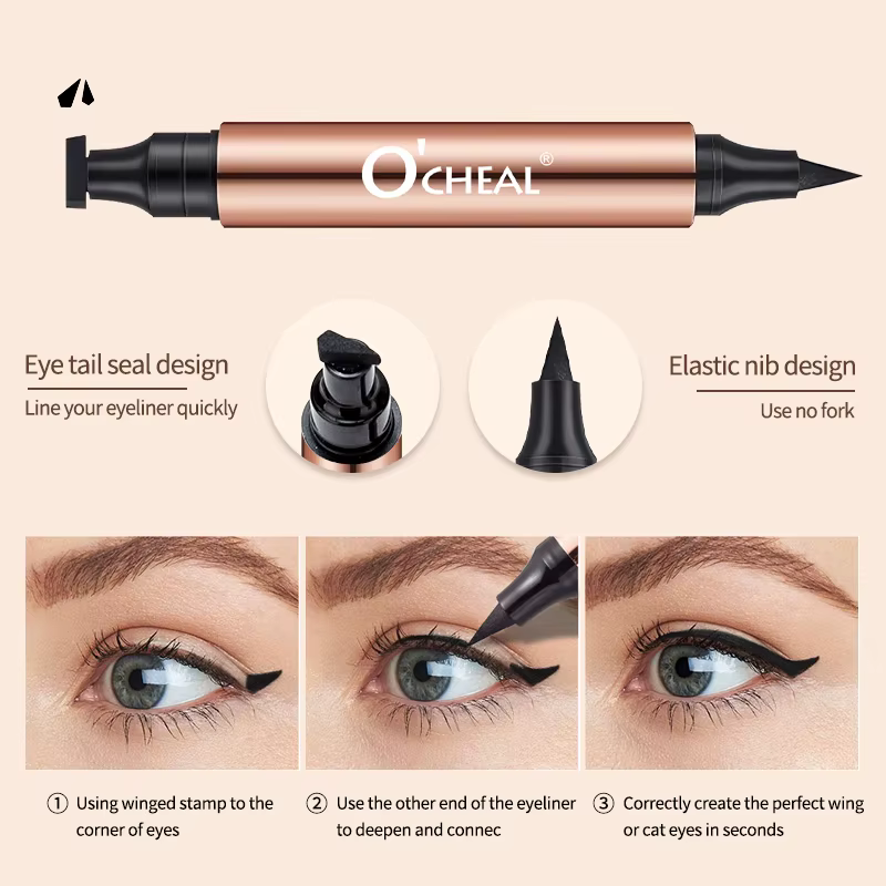 O'CHEAL Eyeliner tampon noir liquide