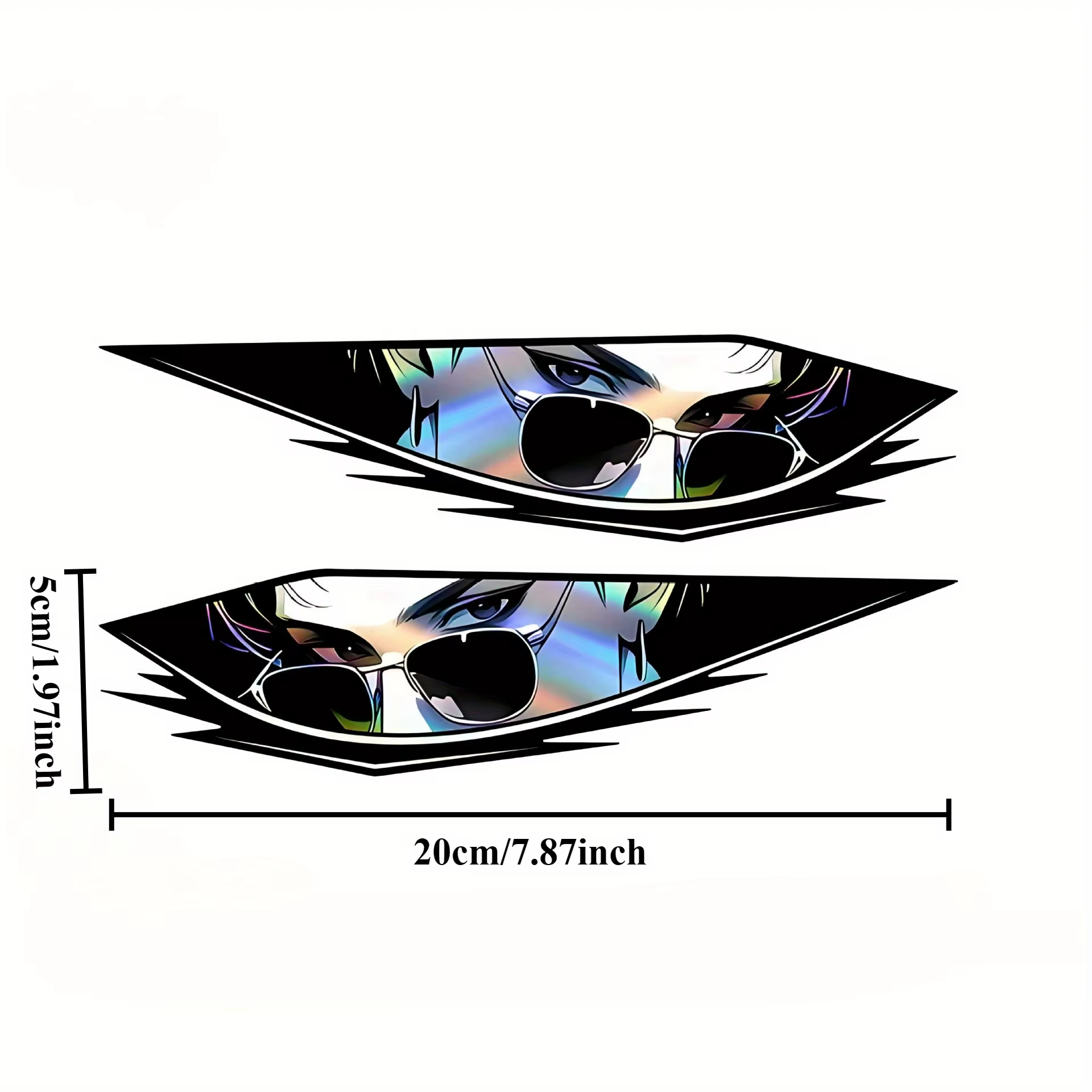 Autocollants anime yeux collants