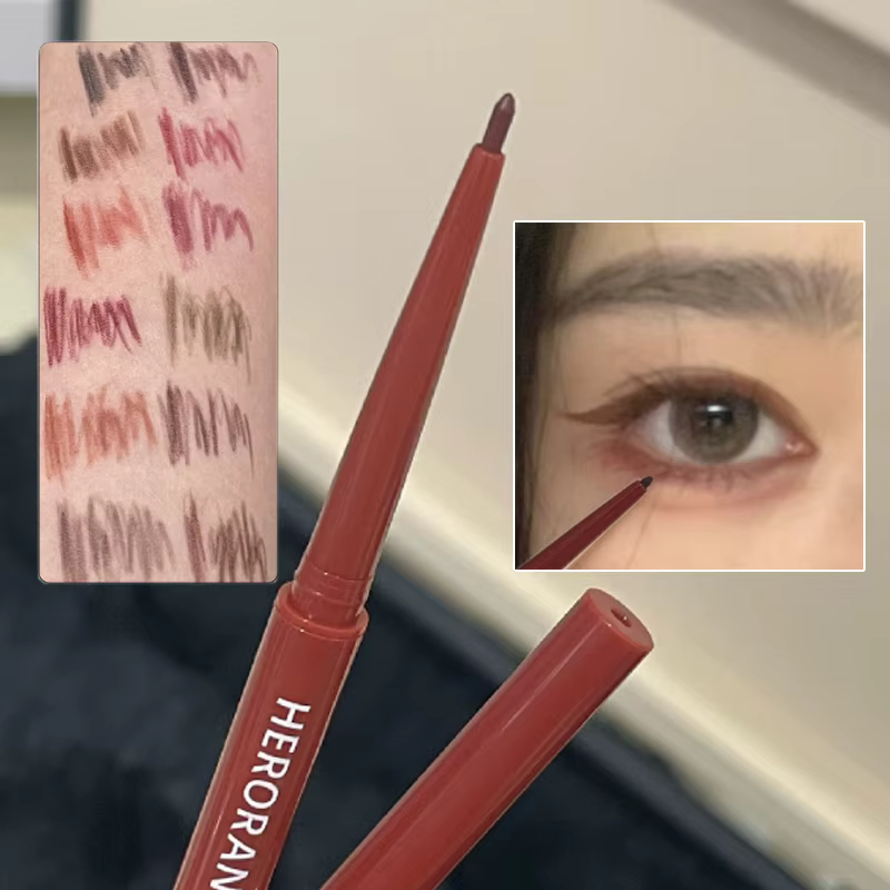 Crayon Eyeliner Gel Ultra-fin rose marron sous les yeux