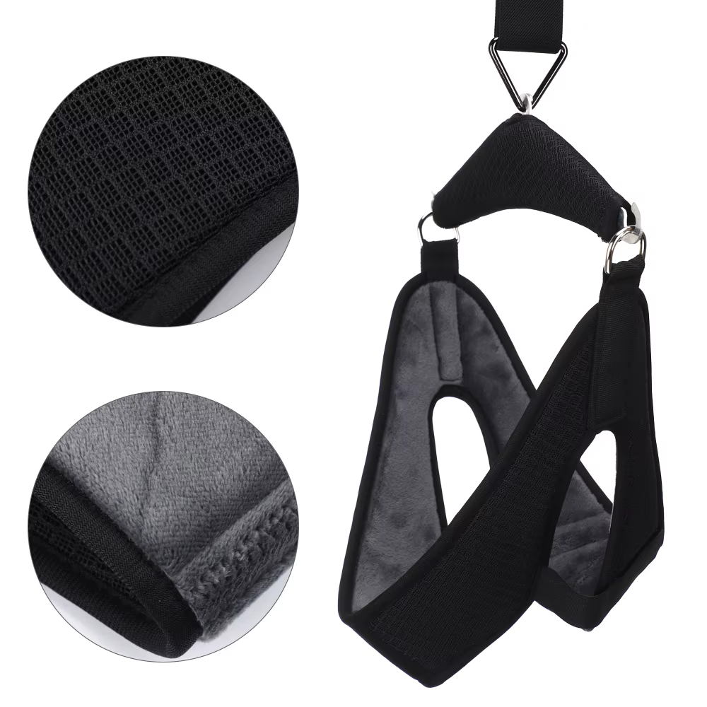 Dispositif de Traction Cervicale pour le Cou Souple, Ceinture d'étirement, Orthèse Médicale, Cadre Réglable