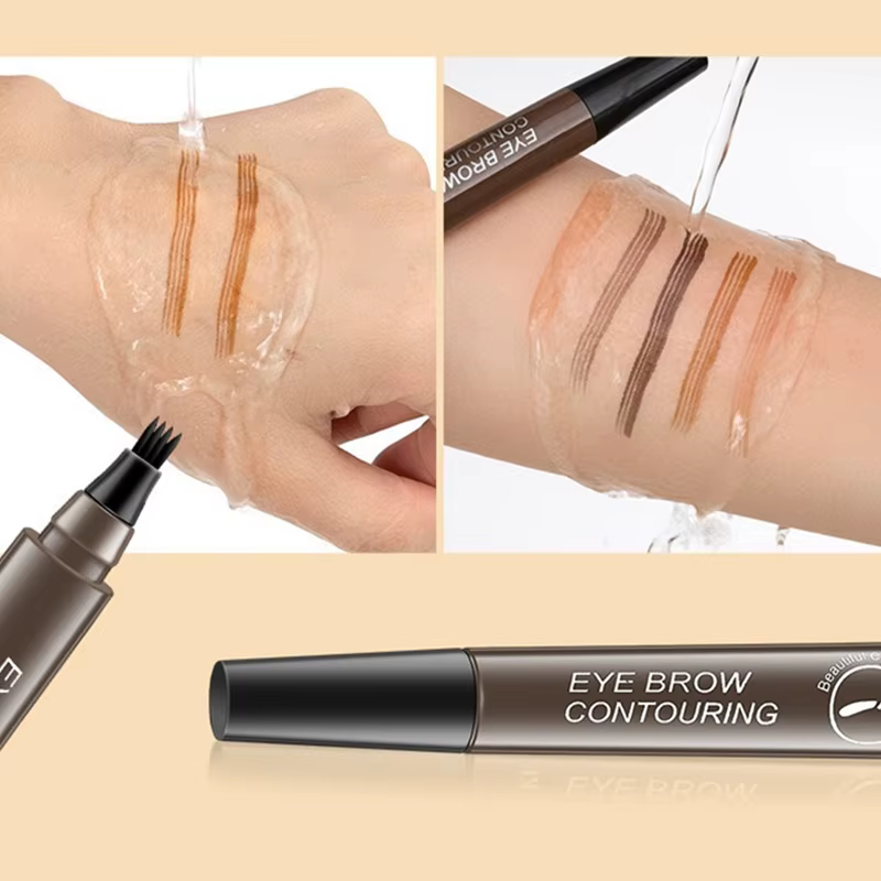 Crayon à sourcils 4 points 5 couleurs stylo