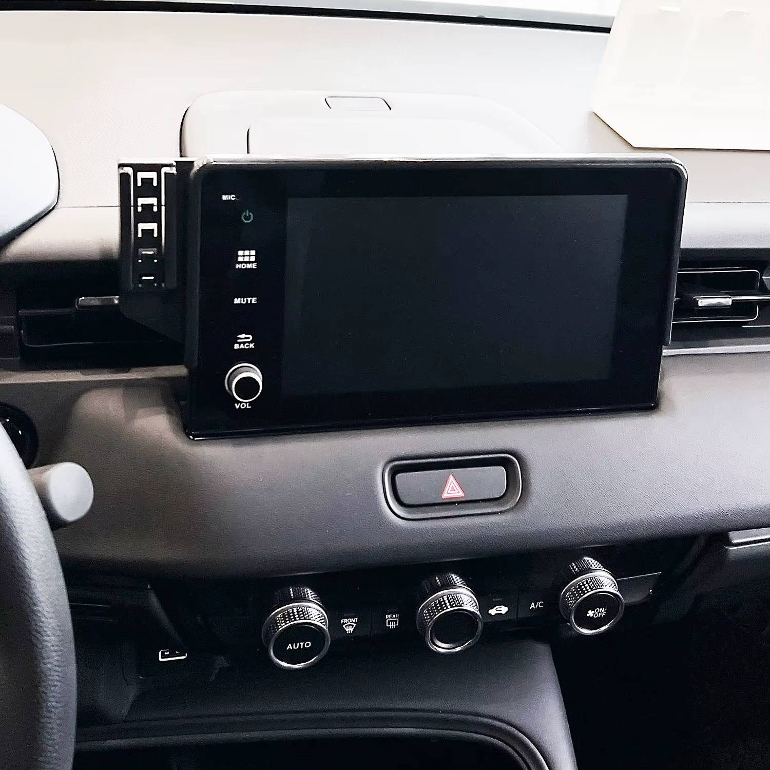 Support de téléphone portable pour Honda HRV HR-V 2023 2024, aimant de voiture, charge sans fil, accessoires de voiture, Support de Base d'écran 9 pouces