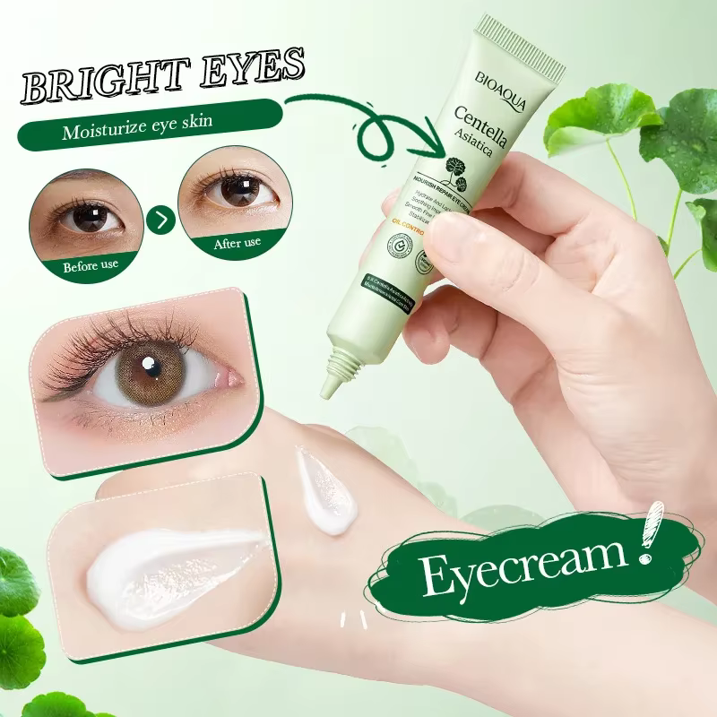 Crème pour les yeux, élimine les cernes, Anti-rides, estompe les ridules, élimine les poches pour les yeux, granulés de graisse, hydratante, éclaircissante, beauté et santé