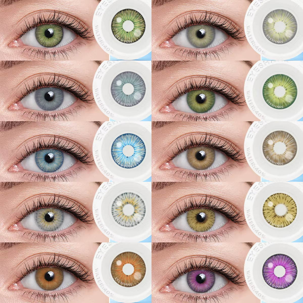 EYESHARE lentilles de Contact colorées pour les yeux