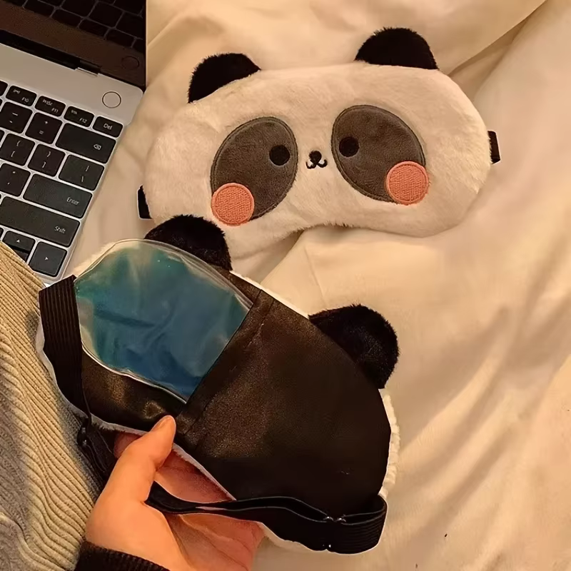 Masque pour les yeux de panda mignon