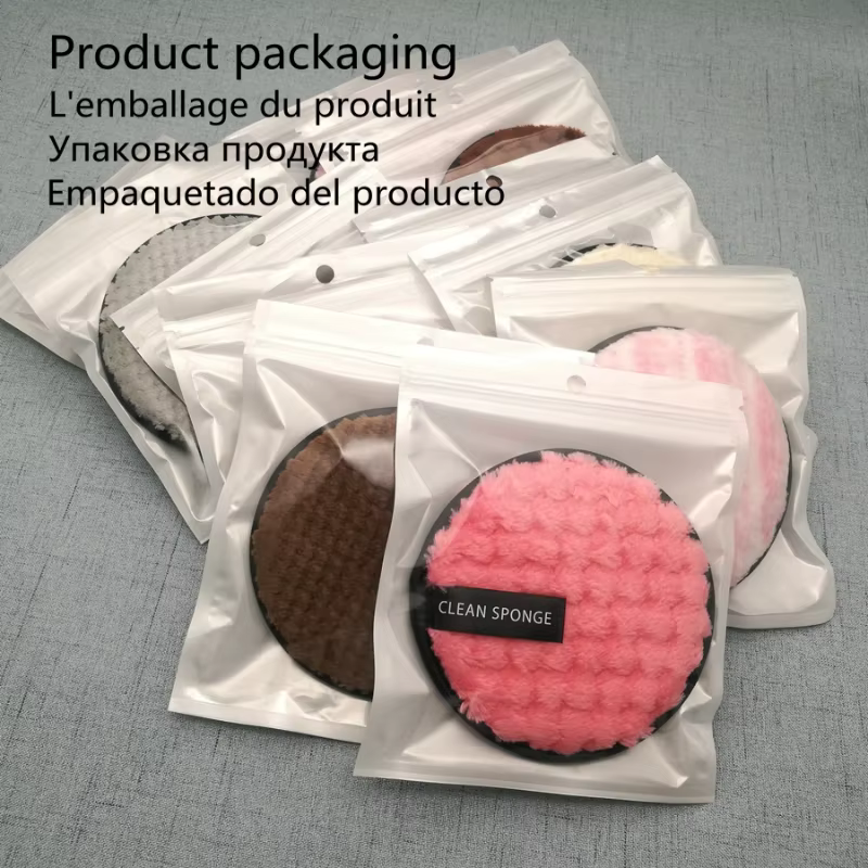 Lingettes démaquillantes réutilisables en coton