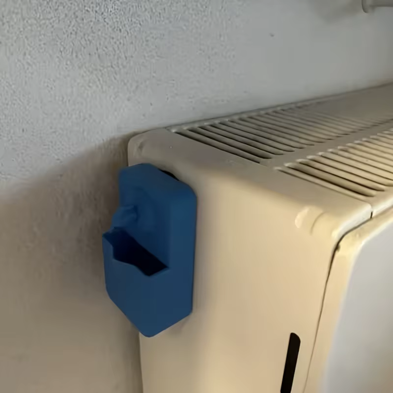 Clé de purge de radiateur avec boîte de récupération d'eau anti-débordement, outil de purge pour l'entretien des systèmes de chauffage et la réglage des vannes