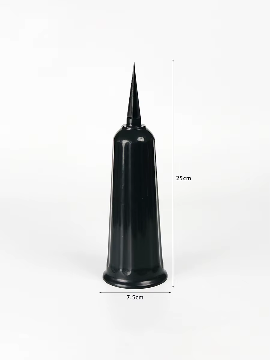Vase à fleurs pour cimetière, support pour insertion florale sur tombe, conteneur pour arrangement de fleurs artificielles séchées pour la décoration des tombes