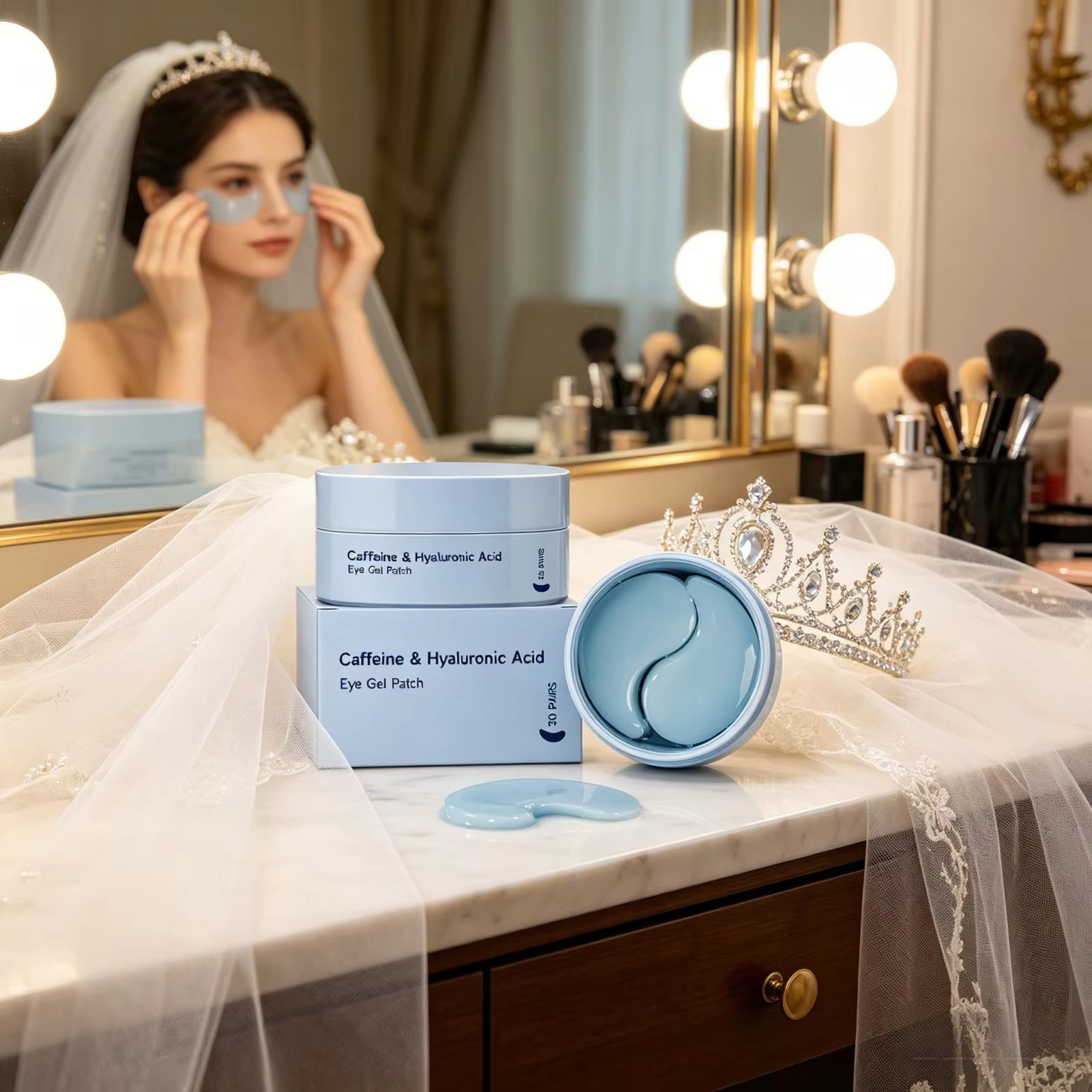 Patchs de gel pour les yeux anti-cernes et anti-poches