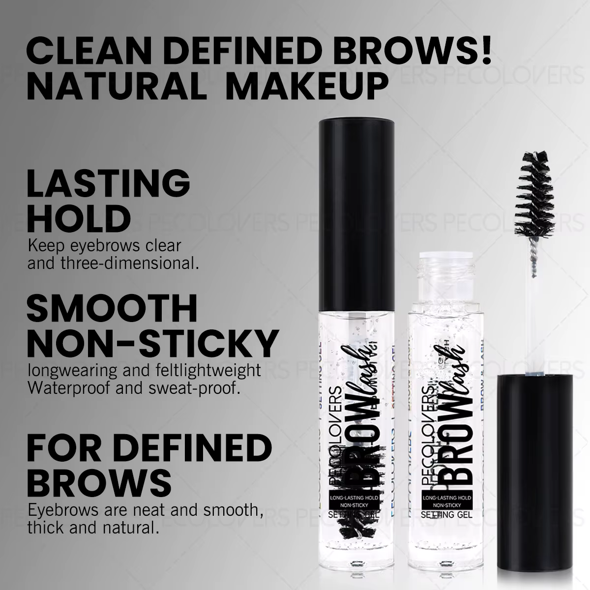 1 gel à sourcils avec brosse - Formule douce