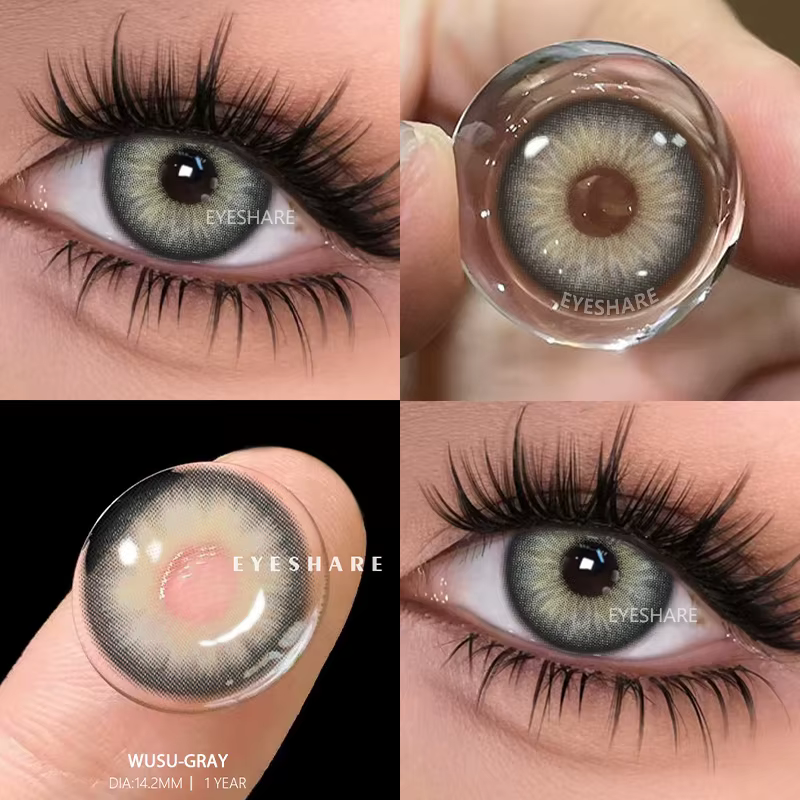 EYESHARE 1 paire de lentilles de Contact colorées pour les yeux