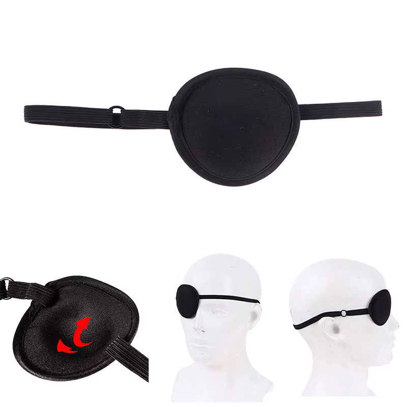 🛒 Patch oculaire en soie pure pour l'amblyopie et l'astigmatisme chez l'enfant